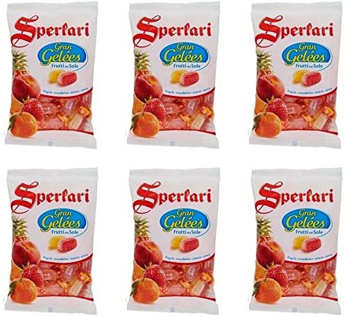 6x Sperlari Frutti Del Sole Desserts schmecken Sonnenfrüchte Italien 200g Beutel