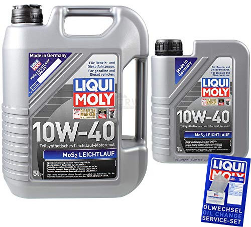 6 Liter 1092 1091 MoS2 Leichtlauföl Motoröl 10W-40 Motorenöl
