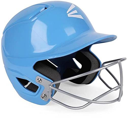 Easton | ALPHA Fastpitch Softball Batting Helmet with Facemask | T-Ball/Small | Carolina Blue