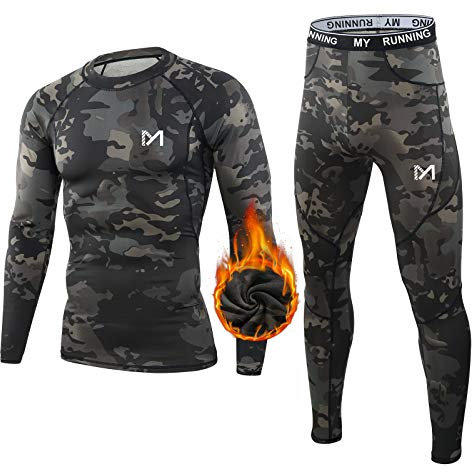 MEETYOO Herren U1 Basisschicht-Set, Tarnung, XXL