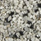 Terralith Steinteppich Marmor Komplett-Set für 1qm - Körnung: mittel - 4-6mm mit Epoxidharz Bindemittel - für Innen in weiß (contrastro uno)
