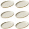 Ritzenhoff & Breker - Set di 6 piattini da caffè Jasper, ø 10,5 cm, colore: Porcellana