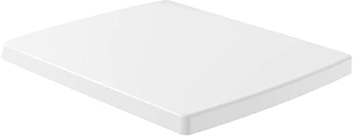 Villeroy & Boch WC-Sitz Memento 2.0 - Toilettendeckel Weiß glänzend mit Absenkautomatik - Abnehmbarer, bruchsicherer Toilettensitz aus Duroplast - Rechteckiger Klodeckel - Original Ersatzteil