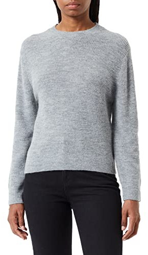 Comma CI (NOS) Damen 60.2.62.17.170.2121619 Pullover, 9700 grau, 38