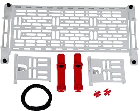 Legrand - OnQ AC1050-EMK 5 Mounting Plate Combo Kit, White/Red