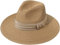 DRESHOW Femme Homme Chapeau de Paille Panama Chapeau Été Large Bord Chapeau de Soleil Anti-UV pour Plage Voyage Chapeau de Soleil