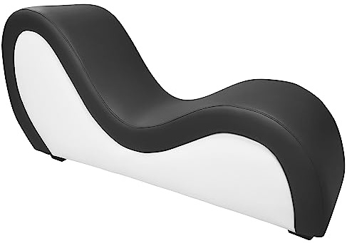 ANDOV KAMASUTRA Sessel Tantrensessel weiß/creme und schwarz