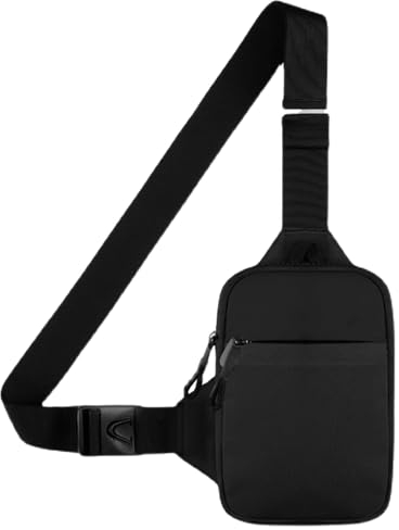 flintronic Umhängetasche, Sling Chest Crossbody Bag, Wasserdicht Schultertasche, Messenger Bag, Crossbag Brusttasche, für Männer und Frauen für Reisen, Wandern, Radfahren, Camping, Outdoor-Sport