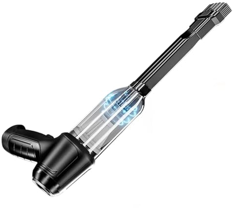 Jiqoe Aspirapolvere portatile Potente CyclonesSuction Ricaricabile Ricarica Rapida Per Auto Pet Hair 120W Elettrodomestici Tipo Con Cavo Vuoto Potente Cyclonesuction Per Auto Tappeto E Pavimento