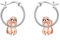 Faultier Ohrringe für Damen 925 Sterling Silber Faultier Creolen Ohrringe für Mädchen Faultier Schmuck Geschenk