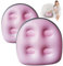 Pesoncarl Hot Tub Seats, 2Pcs Inflatable Booster Seat 18.5x14.6x5.9'' Spa & Back Support Inflatable Hot Tub Seat with Suction Cup Hot Tub Seat PVC Hot Tub Booster Seat for Adults, Style 3