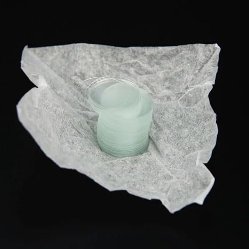 100 stücke 12mm Durchmesser Runde Mikroskop Deckglas Objektträger Gläser Deckgläser Mikroskop Experiment Zubehör