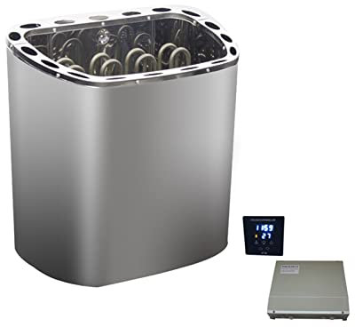 Saunadampf Sauna -Heizung Sauna -Heizungsofen 4. 5 kW Traditionelle trockene Sauna -Raum -Elektro -Sauna -Heizung mit digitalem Controller(8KW)