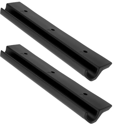 Create idea 2 Stück Kajak-Haken Beweglicher Bootssitz-Haken Clip-Halterung für Aufblasbares Schlauchboot Floß Kajak Kajak-Hardware-Zubehör Schwarz