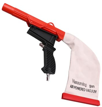 Pneumatic Air Duster, Blow Suction Tool Car Tires, Lightweight Ergonomic Handle Design, Automotive Dust Remover Aid, Portable Compact Ideal for Repair Shop and Garage Use