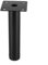 MidFoot Pieds réglables pour meubles en acier laminé à froid pour meubles TV, lits et canapés (12,5 cm, noir)