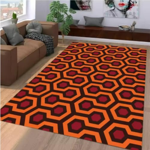 GNALEIEOG Der Shining Overlook Hotel-Teppich, der Shining-Teppich, Halloween-Zimmerdekoration 100×160cm