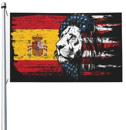 Lebendige Farben Wetterfeste Flagge Robust Outdoor Flagge 3x5 Ft für Grillwetter,Garten,Startseite