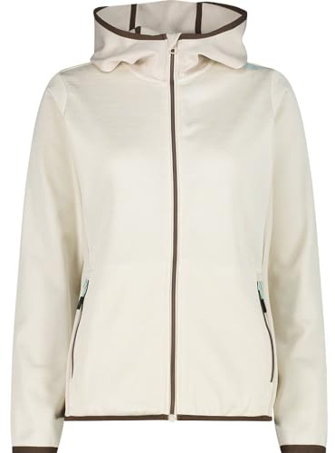 CMP Damen Hoodie Jacke, vaniglia mel, M