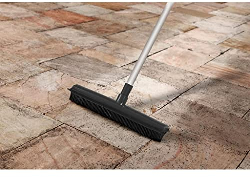 SupaHome Rubber Broom with Extending Handle