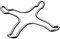 Bosch HEZ298114 Zubehör für Kochfelder, Espressokreuz, für Kochgeschirr mit Bodendurchmesser kleiner 12 cm, für Espressokannen, kleine Töpfe und Pfannen