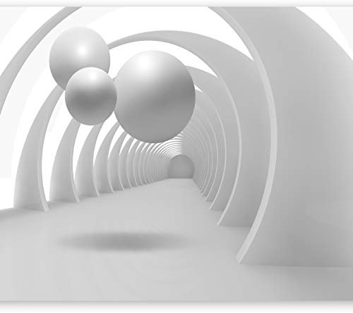 murando - Vlies Fototapete 3D 400x280cm - Foto Tapete Schlafzimmer Wohnzimmer Moderne Vliestapete XXL Wandtapete Motivtapeten 3d Effekt Wand Dekoration - Abstrakt Kugeln Architektur a-B-0034-a-a