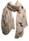 Pamper Yourself Now Damen-Schal mit verschiedenfarbigen Windhunden, fantastisches Geschenk für Windhunde., weiß, 185cm X 70cm