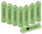 Soskakiist QBLPOWER NICD AA 800mAh 1.2V Rechargeable Battery for Outdoor Solar Lights Lamp Garden Yard Lawn(8 Pieces)