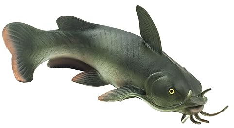 Safari Ltd. Wels 15,6 cm | Tierfiguren | Ungiftig und BPA-frei | Für Kinder ab 3 Jahren geeignet, Rosen