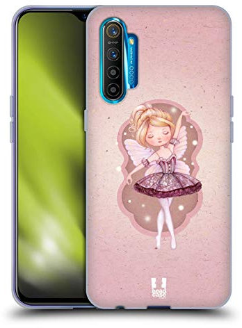 Head Case Designs Zuckerfee Der Nussknacker Soft Gel Handyhülle Hülle kompatibel mit Realme XT