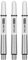Target Darts Silber Pro Grip Evo Aluminium Dartschäfte Mittel