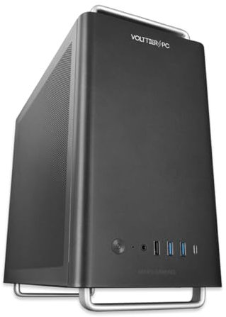 VolttierPC – Ordenador de Sobremesa Intel Core i7-12700K | 32GB RAM | 1TB SSD NVMe | Gráficos Intel UHD 770 | WiFi 6 + Bluetooth 5.2 | Windows 11 Pro | PC Oficina y Trabajo