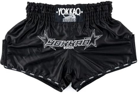 Yokkao Muay Thai Institution Carbonfit Boxing Shorts - Black - S