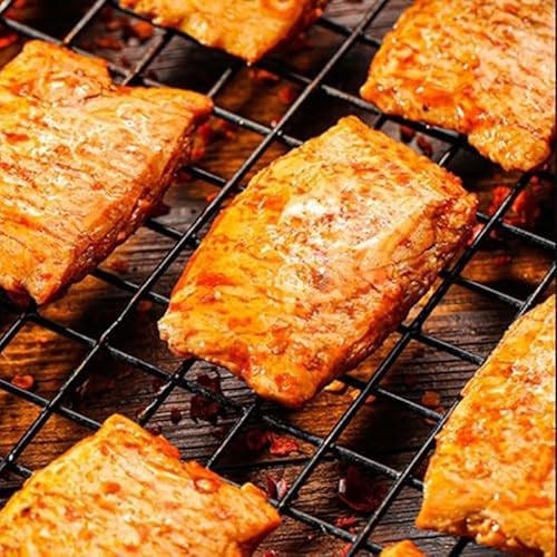 Hand shredded spicy dried tofu, spicy strips latiao, ready to eat dried tofu snacks, spicy and hot gluten snacks, homemade spicy bean, Chinese snacks, Chinese nostalgia (barbecue flavor,20pcs)