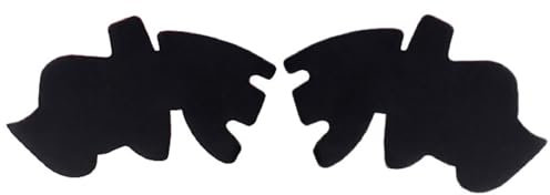 2 x Gaming-Griff-Aufkleber-Schutz für Xbox One Controller, Silikon-Schutzhüllen-Set