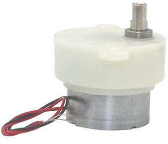 CHANCS Micro motore elettrico a bassa velocità JS-30 DC 6V 100RPM Ingranaggio albero piatto Motore DC elettrico a bassa velocità per meccanismi rotanti