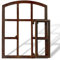 aubaho Stallfenster Rost Fenster zum Öffnen Scheunenfenster 71cm Eisen Antik-Stil Eisenfenster Deko Garten