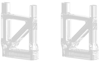 DAGIJIRD Orizzontale Acrilico Trasparente Display Holder Stand Console Holder per PS5 Slim Console Accessori