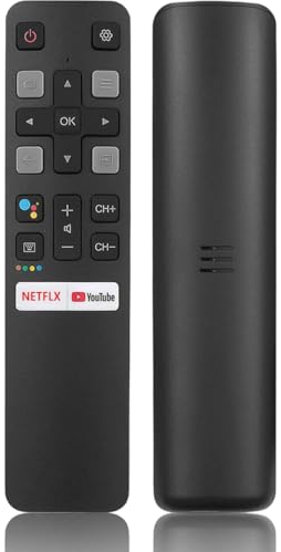 Universal Remote Control Replacement for TCL Smart TV All Models, Compatible with TCL All Android 4K UHD TVs 40S334 50S434 55S434 75S434 40S330 70S430, etc (No Voice Command)