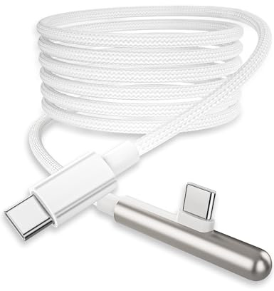 iMangoo USB C Kabel 240W 3 Meter 90 Grad Winkel Nylon für iPhone 17 17e 16e