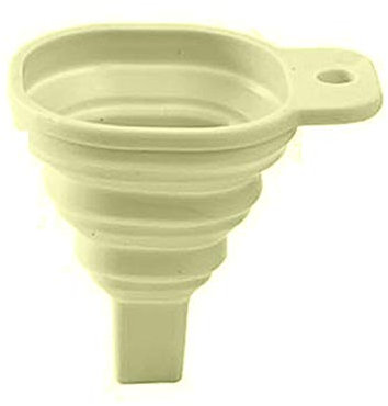 Uanratg Imbuto di Silicone Pieghevole Novità Imbuti Lunghi Pieghevole Telescopici per Casa Dispensazione di Liquidi Gadget da Cucina Verde