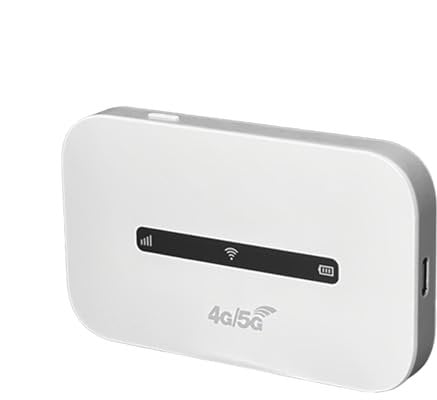 Rurunklee Mobile Hotspot Router - 4G WiFi Router with 3000mAh Battery | Travel WiFi Device for Home, Business, Travel, Outdoor