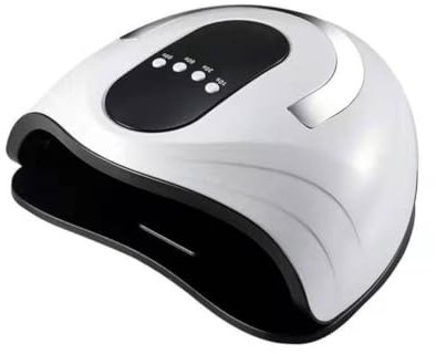 BAZEITFLOW 120w Handheld Nail Enamel Dryer with UK Plug Fast-Drying Gel Nail Light for Manicure and Pedicure Suitable for Home and Salon Use