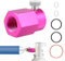 Sutowe Geteilter CO2 Quick Adapter, Schnelladapter für CO2 Soda kompatibel mit Duo/Terra/Art/E-Terra/Crystal 3.0/Gaia Sprudelwasserbereiter,Sodastream Adapter 425g Zylinder 60L Trapezgewinde TR21-4