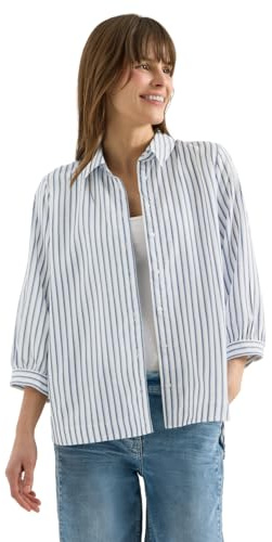 Cecil Damen Bluse in Seersucker Qualität