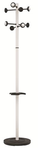 UNILUX Garderobenständer Accueil mit Schirmständer, 175 cm, weiß