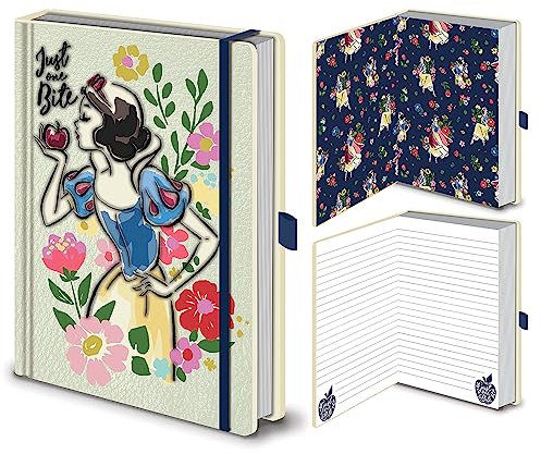 Pyramid Europe Disney Schneewittchen DIN A5 Notizbuch - liniert Seiten (NUR EINEN BISSEN DESIGN) - Offizielles Lizenzprodukt