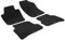 Gummi Fußmatten passend für VW Polo (6R) ab 6/2009-9/2017/Skoda Fabia III (NJ) ab 2015/Seat Ibiza ab 6/2008-5/2017 AZUGA AZ10092501 Gummimatten
