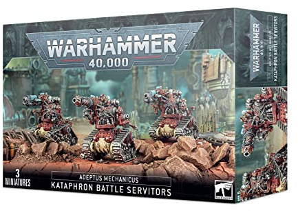 GAMES WORKSHOP 9900000000 Adeptus Mech Kataphron Battle Servitors Kunststoff-Kit