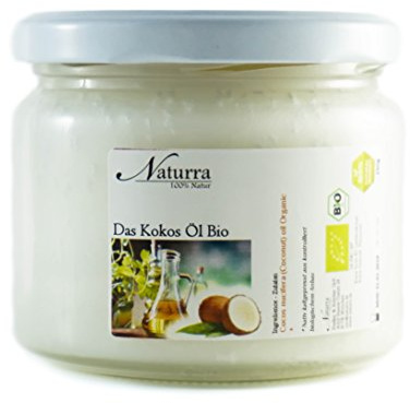 Naturra BIO Speiseöl Kokosöl DUO mit Mandelöl 250g Glas